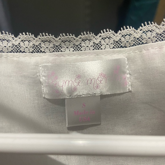 Never worn - Small Tayma Martins Abigail Dress - Pink Rosebuds - Retail $435 - Picture 7 of 11